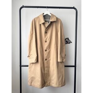 Burberry Reversible Vintage Balmacaan Trench Coat England